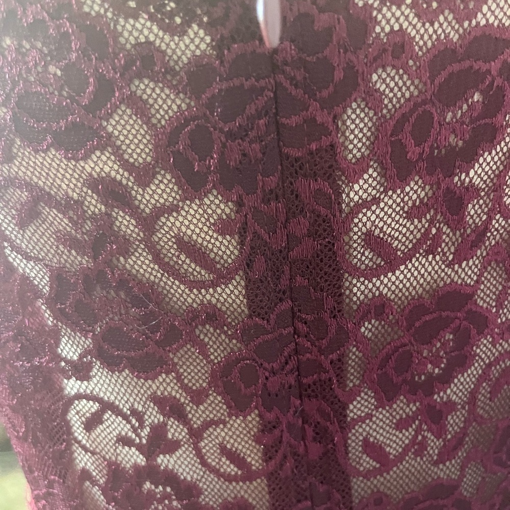 O’DELILAH PROM DRESS Mid length dress with cut out middle EUC - Picture 10 of 17